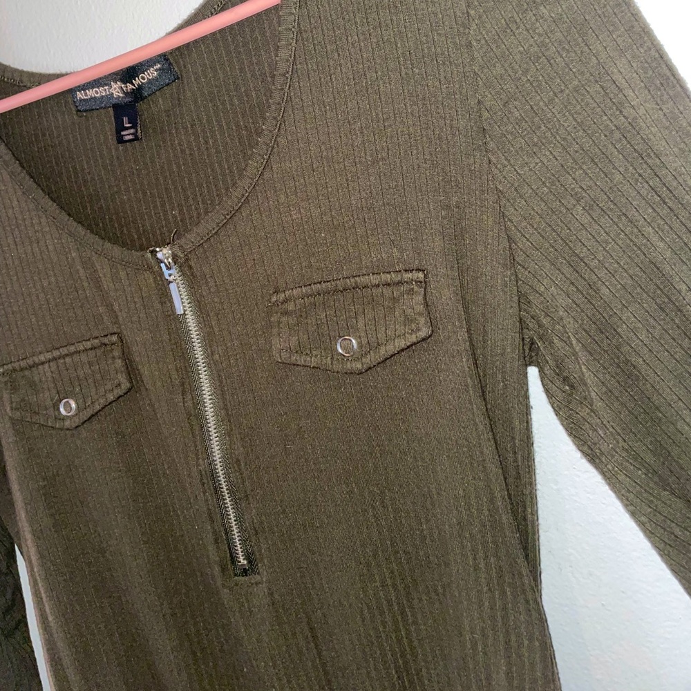 Army Green Bodysuit